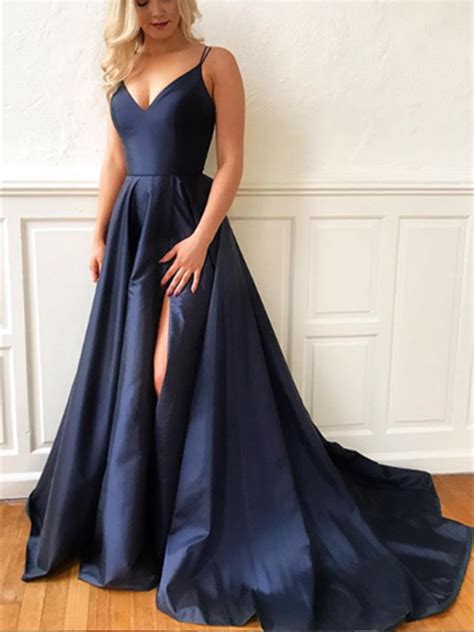 navy blue prom dresses 2022.